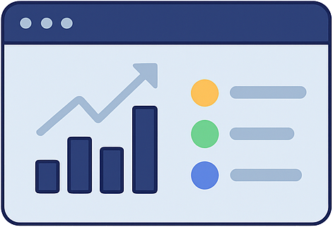 Track performance with your dashboard